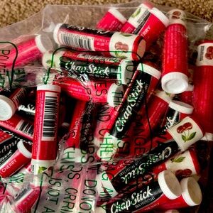 10 new cherry chap sticks